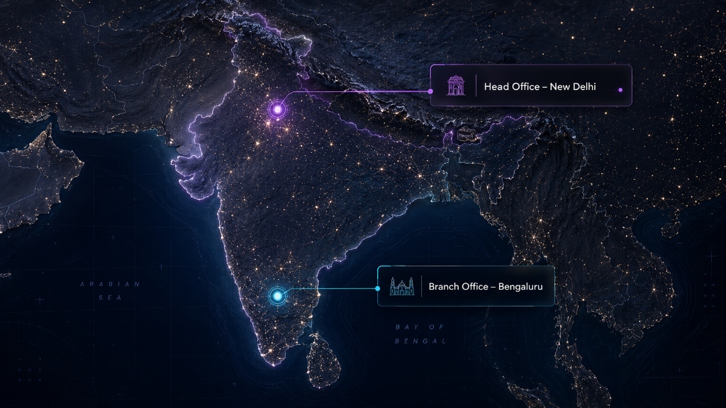 Lunar Crew Office Coordinates Map